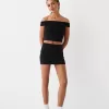Mini fold-over-waist skirt Mini fold-over-waist skirt