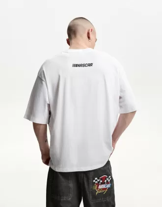 Nascar print short sleeve T-shirt