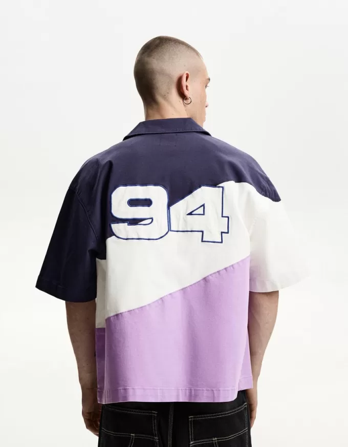 Nascar print short sleeve boxy fit shirt Nascar print short sleeve boxy fit shirt