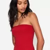 Off-the-shoulder asymmetric midi dress Off-the-shoulder asymmetric midi dress