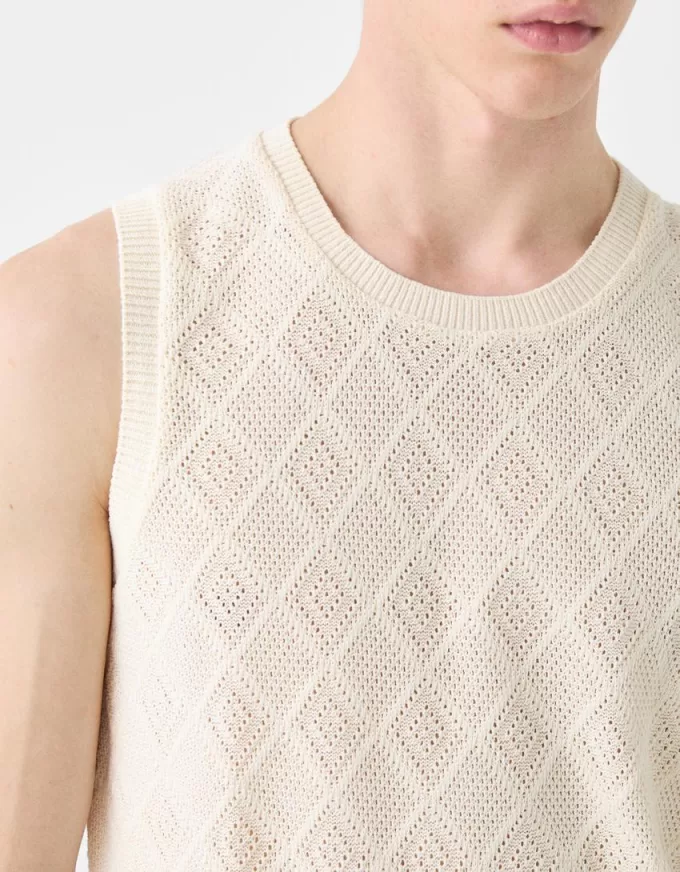 Openwork vest Openwork vest