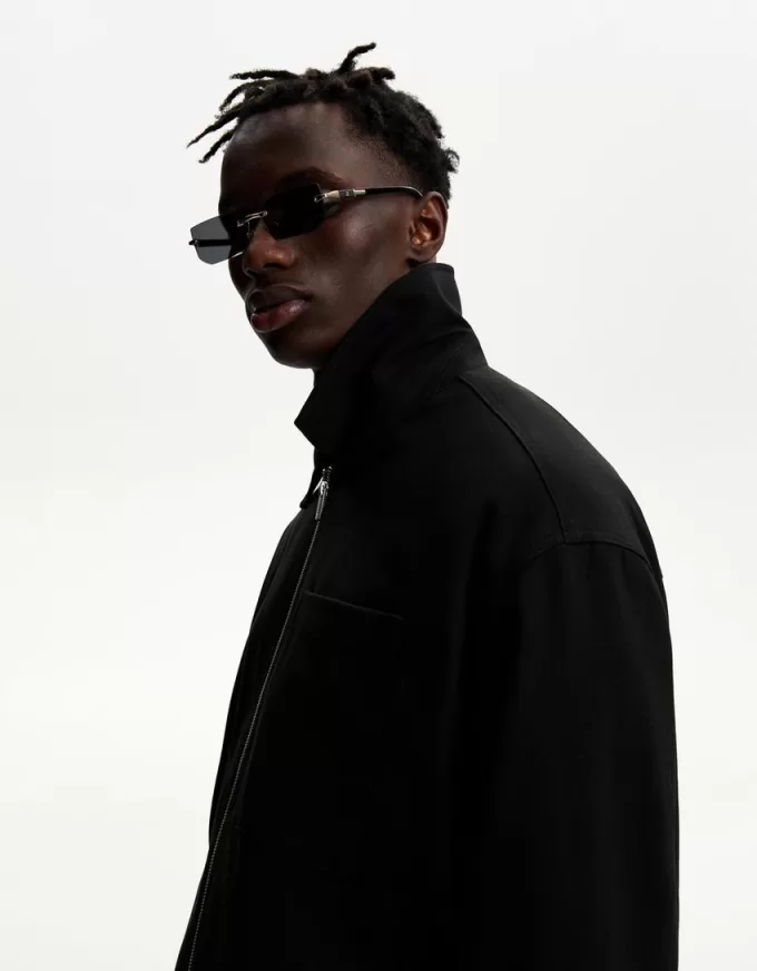 Overshirt with zipper Overshirt with zipper