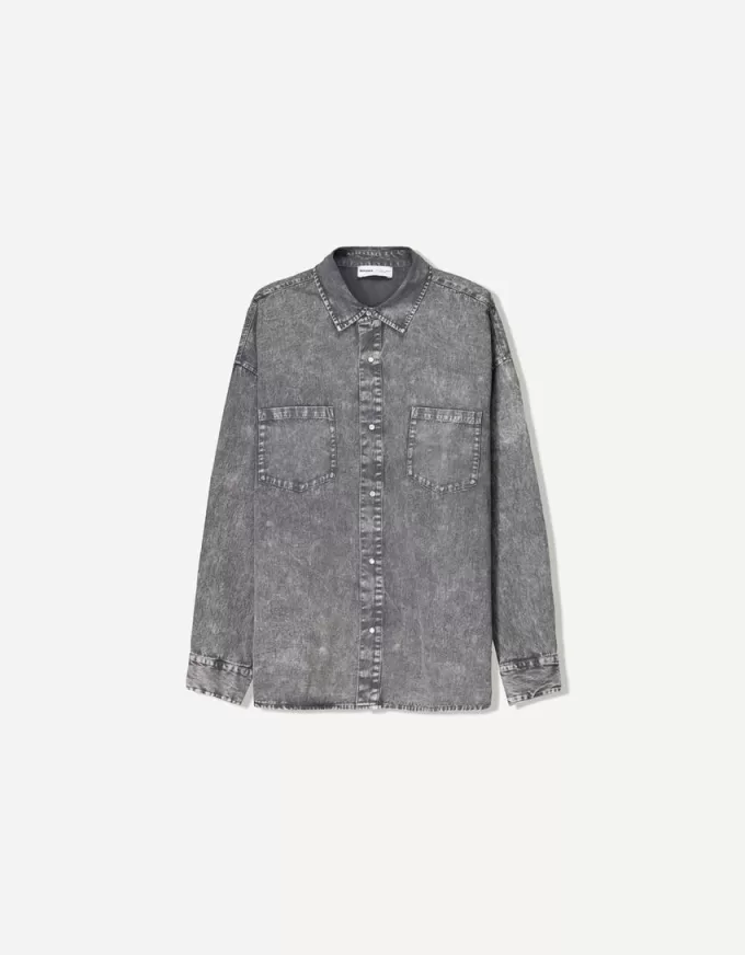 Oversize long sleeve shirt