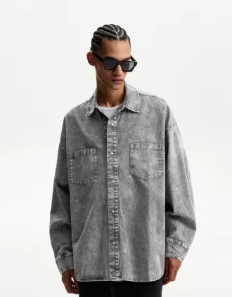 Oversize long sleeve shirt