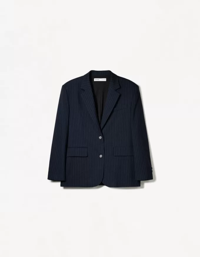 Oversize pinstripe blazer Oversize pinstripe blazer