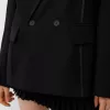 Oversize sateen suit blazer Oversize sateen suit blazer
