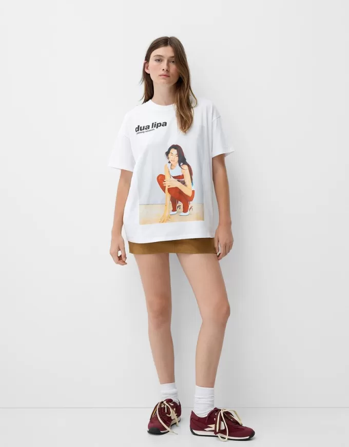 Oversize short sleeve Dua Lipa T-shirt Oversize short sleeve Dua Lipa T-shirt