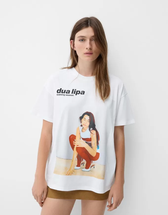 Oversize short sleeve Dua Lipa T-shirt Oversize short sleeve Dua Lipa T-shirt