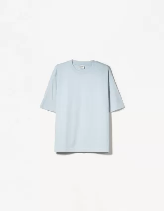 Oversize short sleeve heavy cotton T-shirt