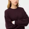 Oversize sweatshirt with side pockets Oversize sweatshirt with side pockets