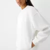 Oversize sweatshirt with side pockets