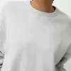Oversize sweatshirt with side pockets