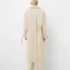 Oversize trench coat