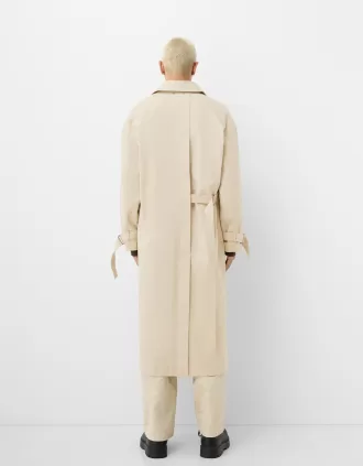 Oversize trench coat
