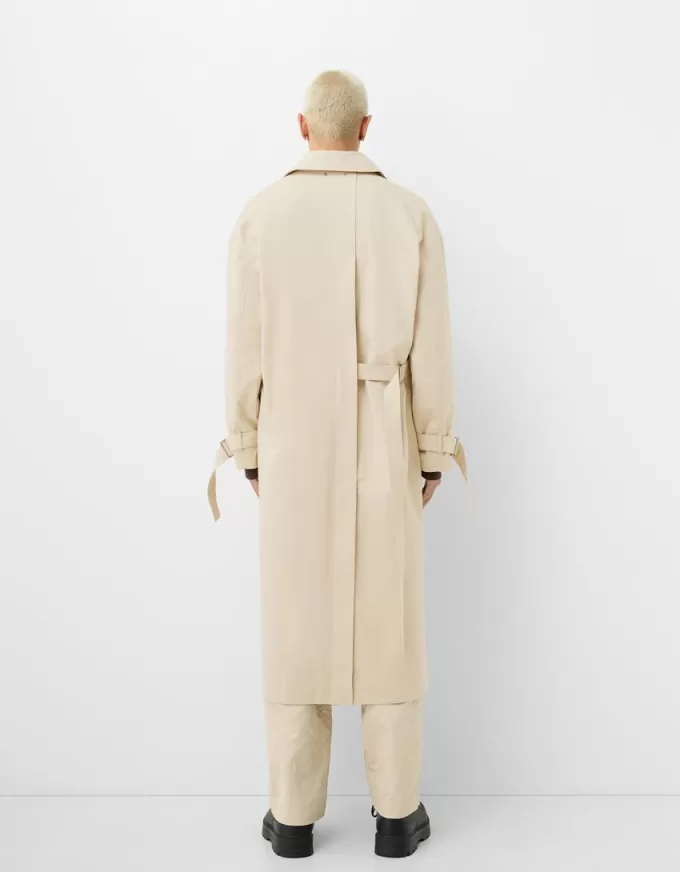 Oversize trench coat