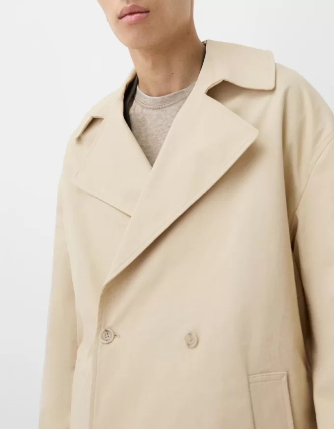 Oversize trench coat