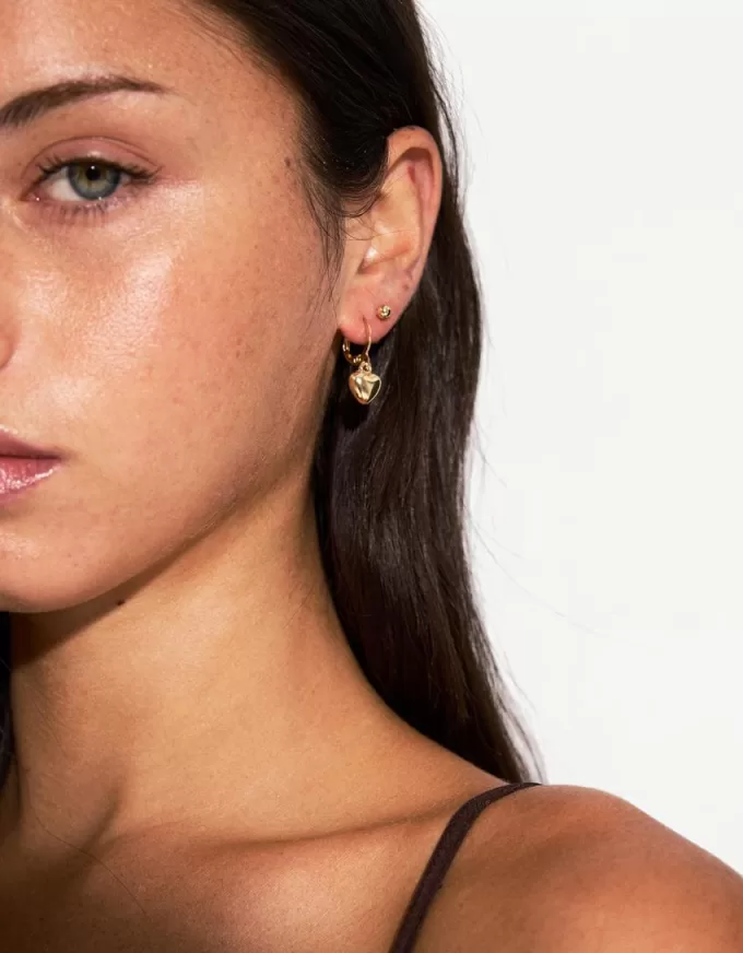 Pack of 12 mother-of-pearl-finish earrings Pack of 12 mother-of-pearl-finish earrings