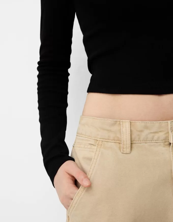 Pack of 2 long sleeve crew neck T-shirts Pack of 2 long sleeve crew neck T-shirts