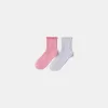 Pack of 2 pointelle socks Pack of 2 pointelle socks