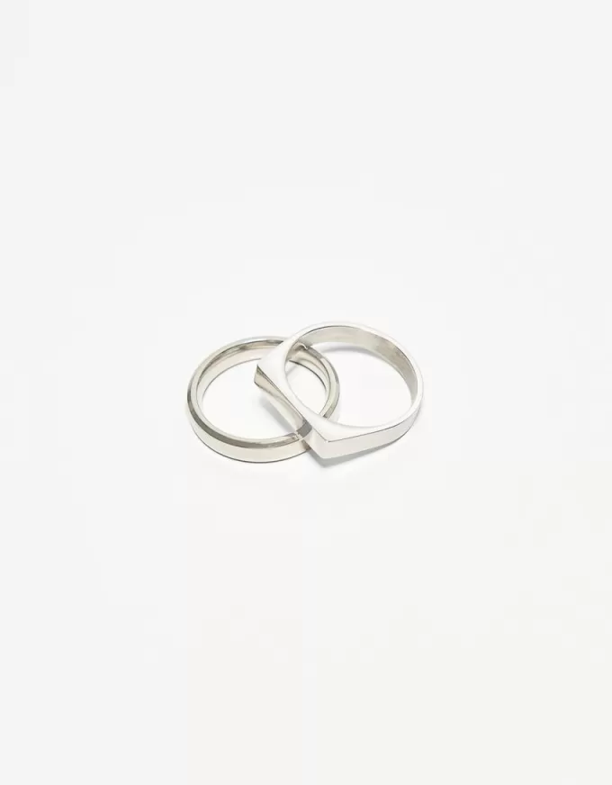 Pack of 2 steel rings Pack of 2 steel rings
