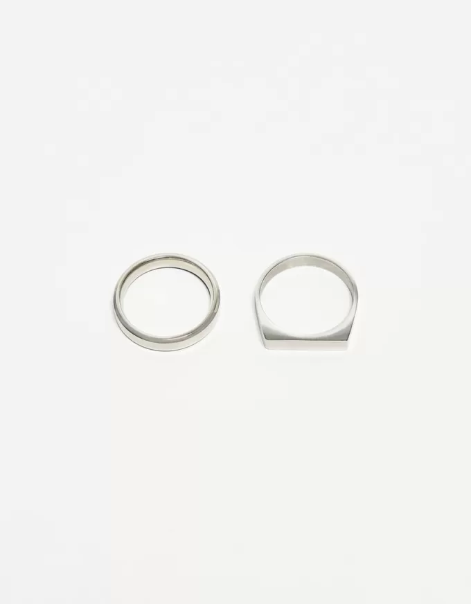 Pack of 2 steel rings Pack of 2 steel rings