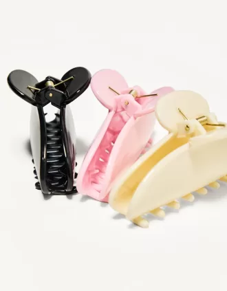 Pack of 3 hair clips