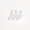 Pack of 3 pairs of sporty socks Pack of 3 pairs of sporty socks