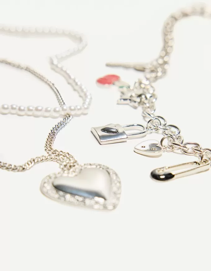 Pack of 3 pendant necklaces Pack of 3 pendant necklaces