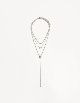 Pack of 3 pendant necklaces