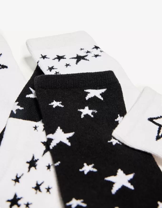 Pack of 3 printed socks