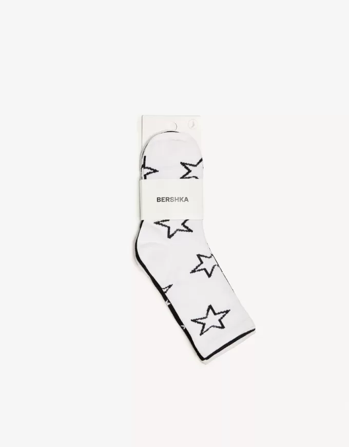Pack of 3 printed socks