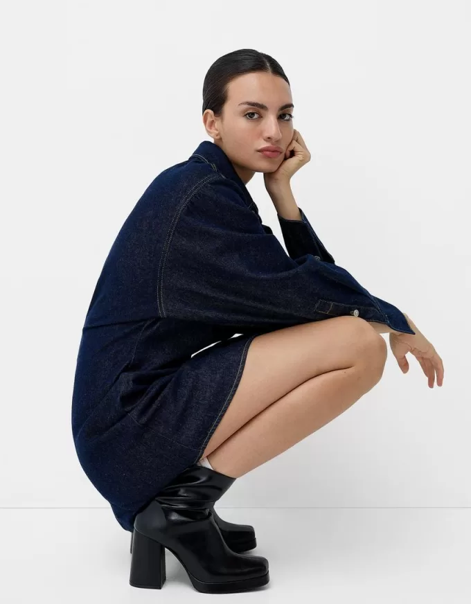 Platform high-heel ankle boots Platform high-heel ankle boots