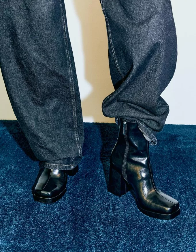 Platform high-heel ankle boots Platform high-heel ankle boots