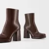 Platform high-heel ankle boots Platform high-heel ankle boots