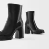 Platform high-heel ankle boots Platform high-heel ankle boots