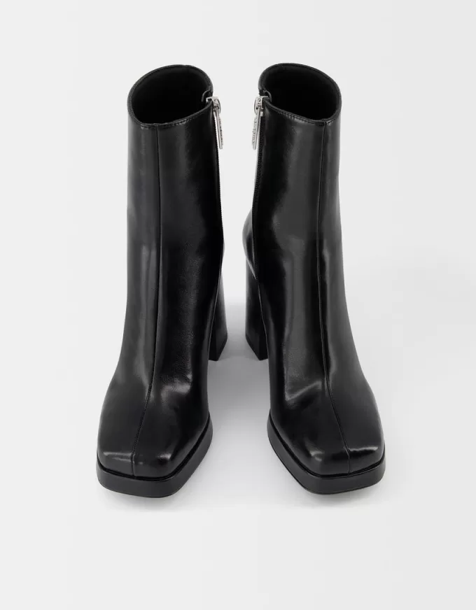 Platform high-heel ankle boots Platform high-heel ankle boots