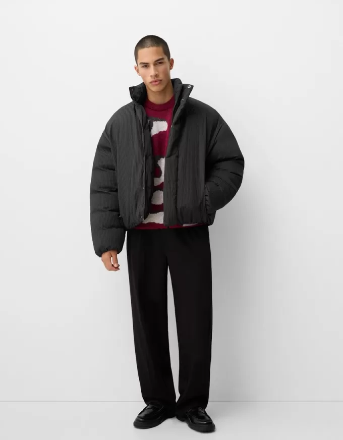 Pleated puffer jacket Pleated puffer jacket
