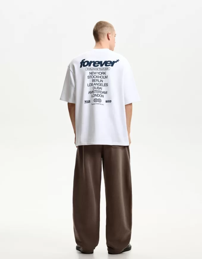 Plush balloon fit pants Plush balloon fit pants