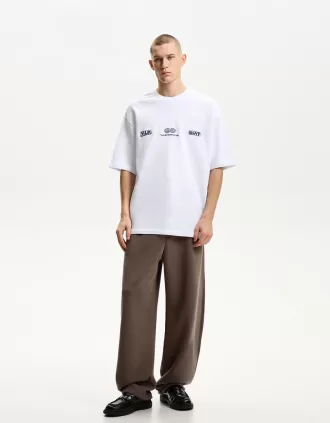 Plush balloon fit pants