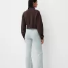 Plush flared pants