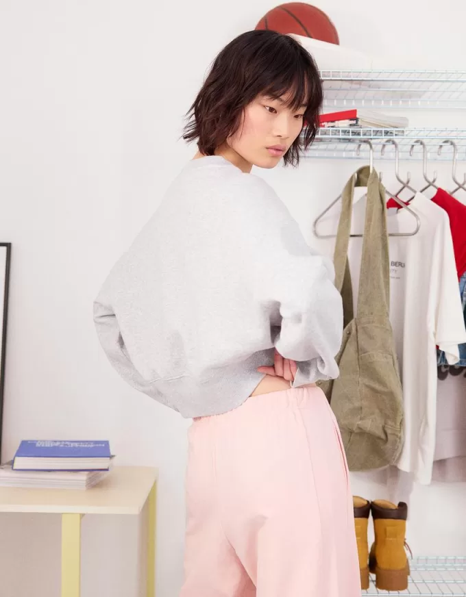 Plush pants with side seams Plush pants with side seams