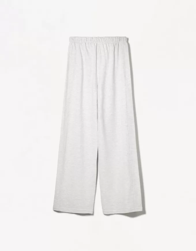 Plush pants with side seams Plush pants with side seams