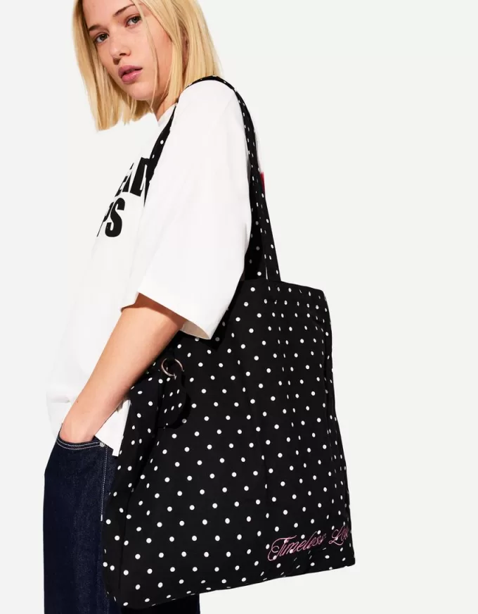 Polka dot tote bag Polka dot tote bag