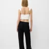 Poplin crop top
