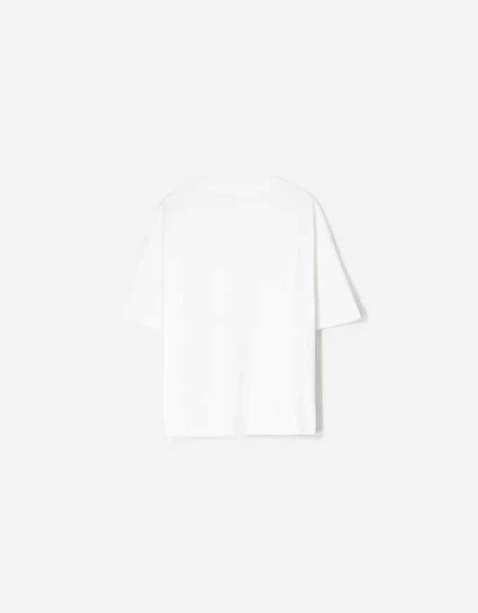 Printed short sleeve oversize T-shirt Printed short sleeve oversize T-shirt