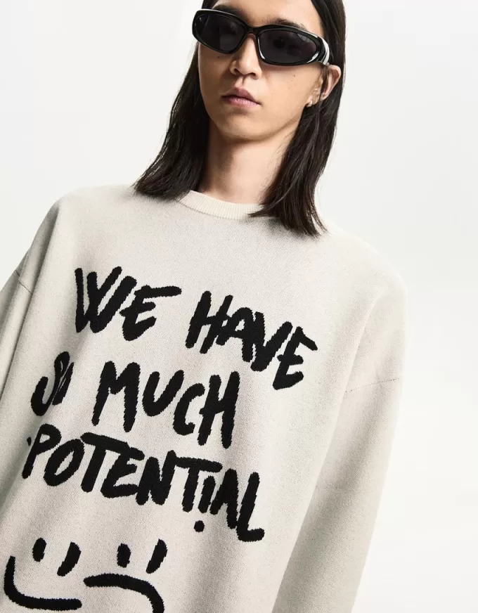 Printed sweater Printed sweater