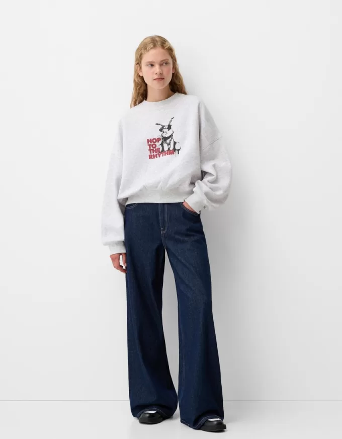 Printed sweatshirt Printed sweatshirt