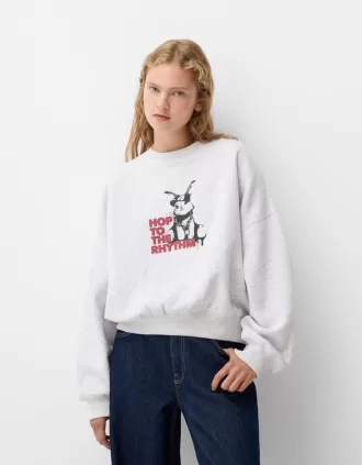 Printed sweatshirt