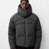 Puffer jacket with hood