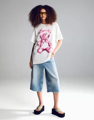 Quilted platform sandals